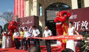 安縣宏辰楿榭里營(yíng)銷中心開放儀式